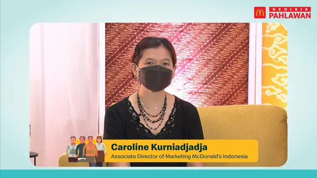 Caroline Kurniadjadja, Associate Director of Marketing McDonald’s Indonesia.