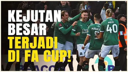 VIDEO: Mengejutkan! Plymouth Argyle Paksa Liverpool Angkat Duluan dari FA Cup