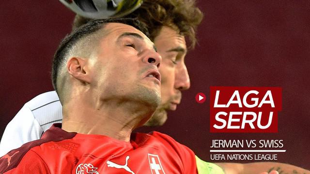 Berita motion grafis serunya pertandingan Timnas Jerman melawan Timnas Swiss di UEFA Nations League 2020/2021, Rabu (14/10/2020) dinihari WIB.