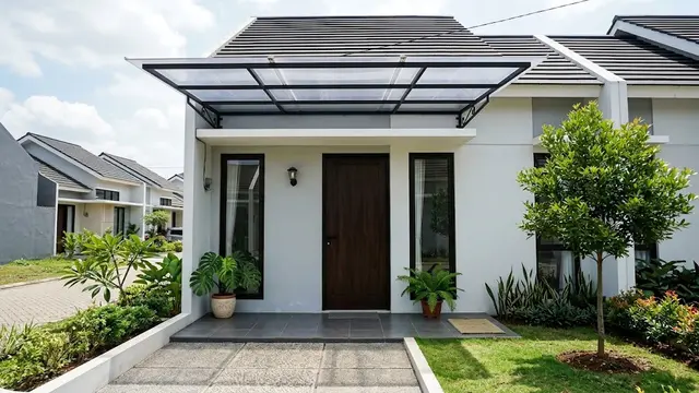 Kanopi Polycarbonate Bening