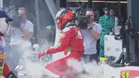 Kimi Raikkonen juga menjadi korban drama GP Australia 2016 (twitter)