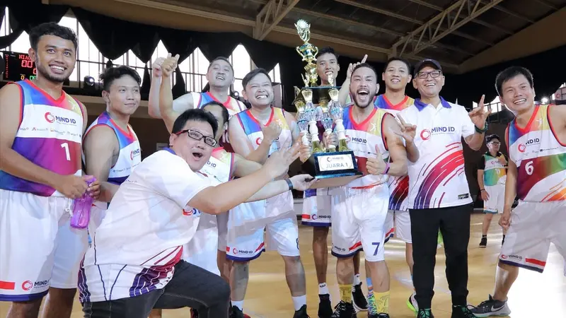 Kompetisi Basket Meriahkan Perayaan HUT ke-2 Holding Industri Pertambangan MIND ID