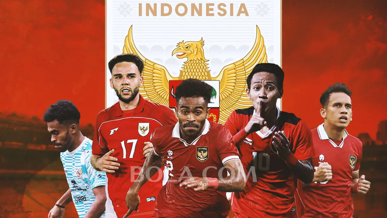 Timnas Indonesia - Yance Sayuri, Calvin Verdonk, Yakob Sayuri, Beckham Putra, Egy Maulana Vikri