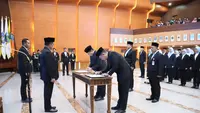 Mendagri Tito Karnavian Lantik Pejabat Baru Kemendagri, Ini Pesannya