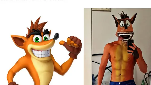 Cosplay Karakter Kartun dan Game Ini Kelewat Unik, Kocak