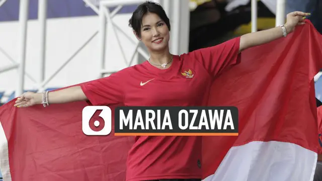 Tribune penonton di Stadion Rizal Memorial, Filipina, Selasa (26/11/2019), mendadak riuh saat Timnas Indonesia U-22 menghadapi Thailand dalam laga Grup B sepak bola SEA Games 2019. Ternyata hadir mantan pemeran film dewasa asal Jepang, Maria Ozawa.