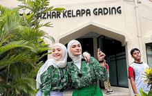Sambil Lari-Lari, Nagita Slavina dan Putri Zulhas Berseragam SMP Nostalgia ke Sekolah, Netizen: Mama Gigi Awet Muda Masih Cocok
