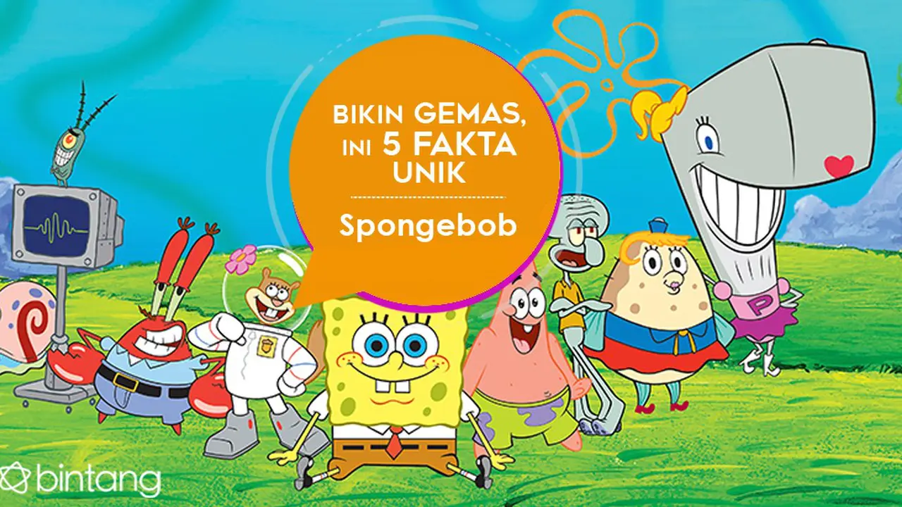 [Bintang] Bikin Gemas, Ini 5 Fakta Unik Spongebob
