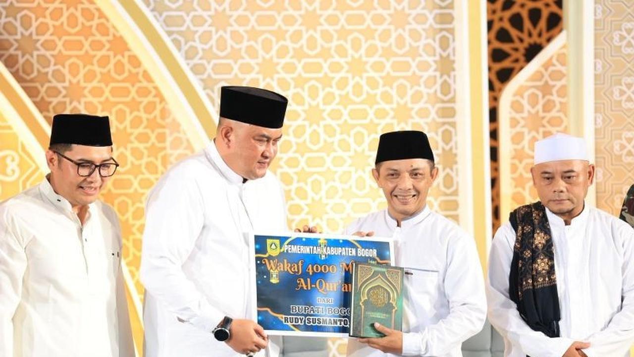 Peringatan Nuzulul Quran Bogor Diwarnai Pembagian Ribuan Al Quran, Perkuat Ukhuwah Islamiyah
