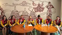 Tunas Indonesia Raya (Tidar) Gerindra merekomendasikan Politikus PDIP yang Juga Wali Kota Solo Gibran Rakabuming Raka sebagai cawapres untuk Prabowo. (Foto: Nanda Perdana/Liputan6.com).