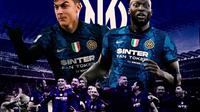 Inter Milan - Ilustrasi Skuad Inter Milan dengan Paulo Dybala dan Romelu Lukaku (Bola.com/Adreanus Titus)
