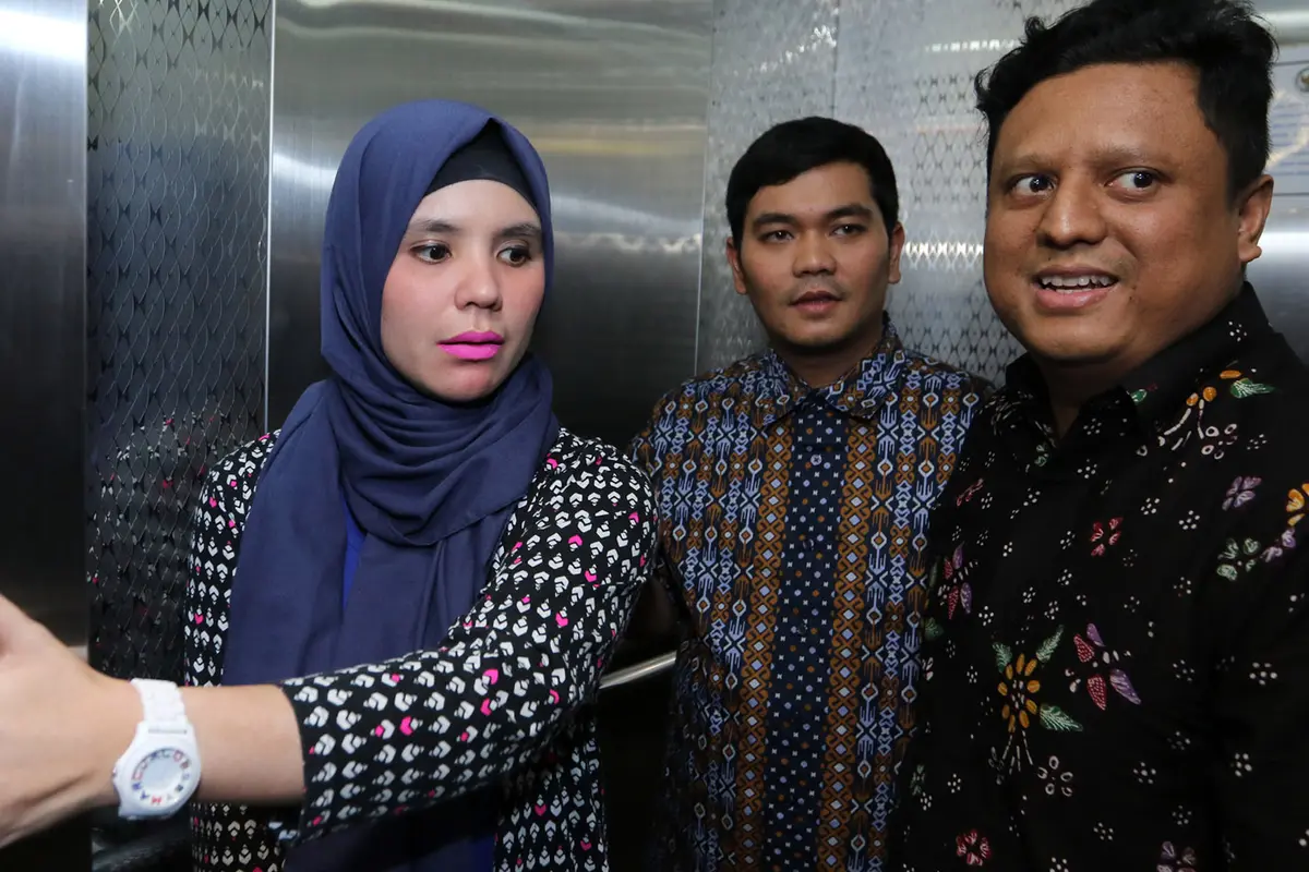 Indra Bekti dan istri, Aldilla Jelita