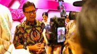 Menteri Kesehatan RI Budi Gunadi Sadikin sampaikan Keynote Speech di acara HOPE Breast Cancer Awareness pada 21 Oktober 2023. (Dok Kementerian Kesehatan RI)