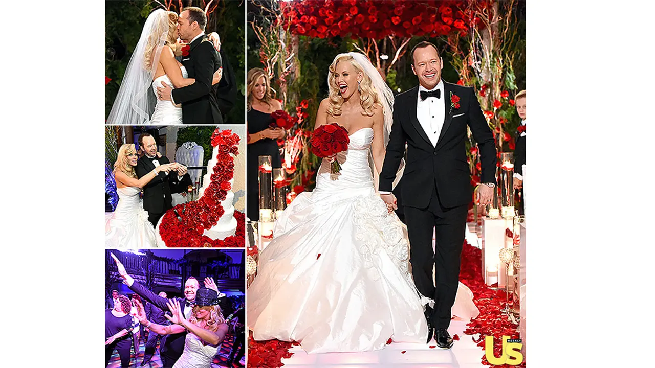 Intip Album Foto Pernikahan Donnie Wahlberg dan Jenny McCarthy
