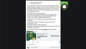 Deretan Hoaks BLT UMKM Beredar di Media Sosial, Simak Faktanya