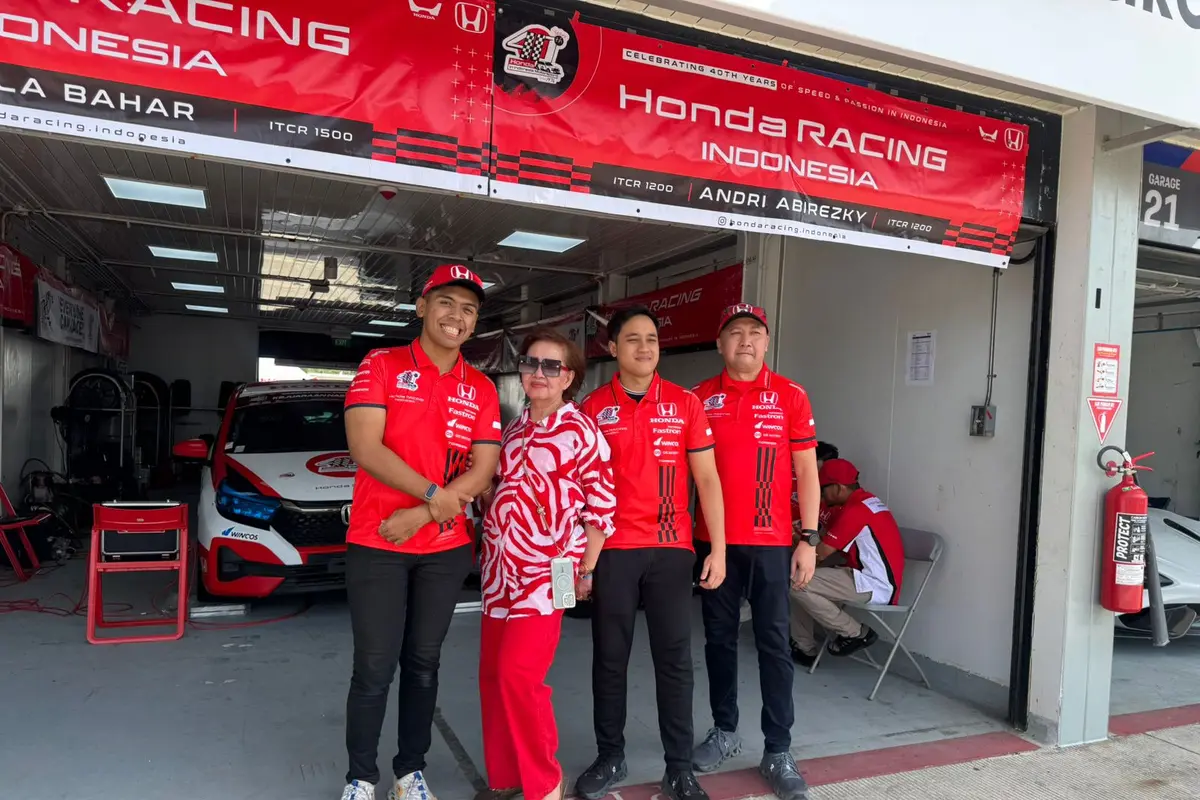 Honda Racing Indonesia Rajai Klasemen Tim dan Pembalap Kelas ITCR 1200 dan 3600