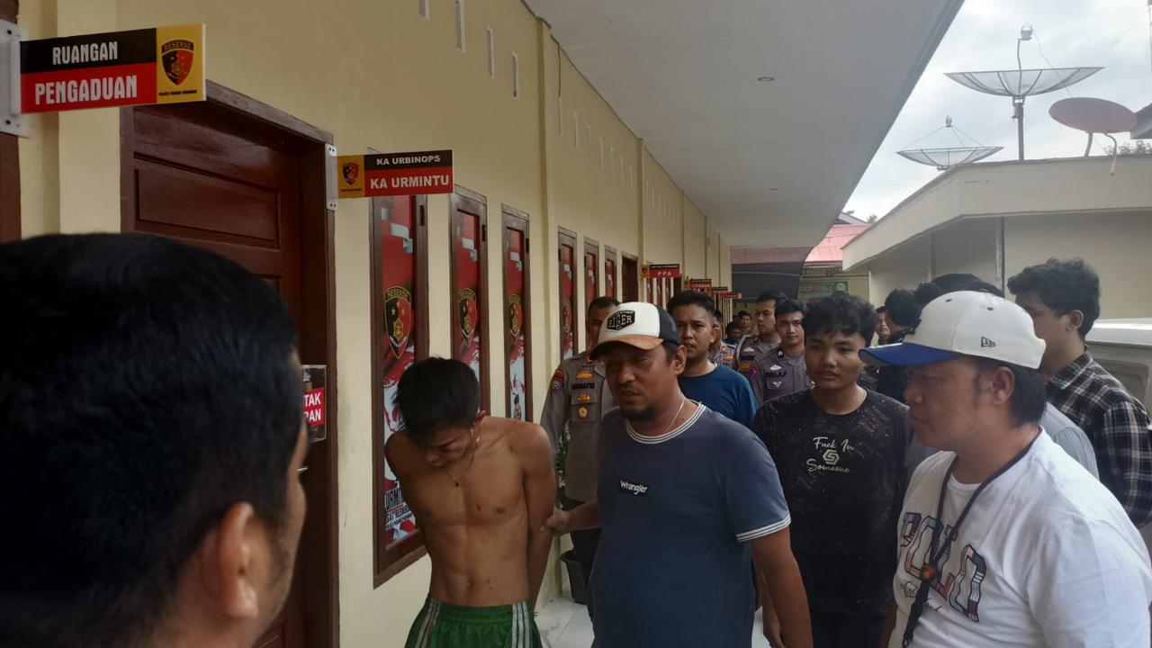 Tersangka pembunuh gadis penjual gorengan di Padang Pariaman. (Liputan6.com/ ist)