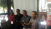 Peluncuran Hisense Pureshot+ 2 dengan Smartfren di Jakarta, Rabu (14/9/2016). (Liputan6.com/Agustinus M Damar)