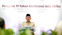 71 Tahun Konferensi Asia Afrika, Menbud: Lindungi Kebudayaan untuk Bangun Perdamaian