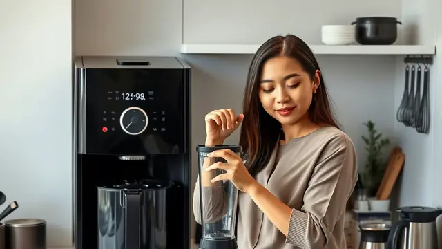 Wanita Memasak di Dapur