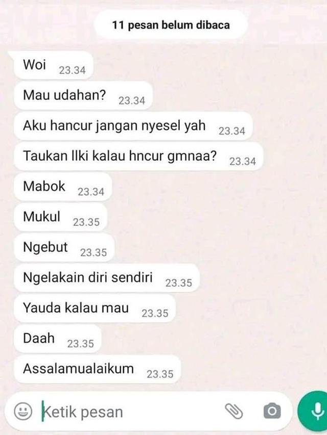 6 Chat Pertengkaran Menuju Putus dari Pacar Ini Penuh Drama, Bikin Nyesek