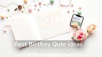 birthday quote
