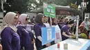 Sejumlah dokter yang tergabung dalam Ikatan Ahli Patologi Indonesia (IAPI memperingati Hari Patologi Internasional saat Hari Bebas Kendaraan Bermotor (HBKB) atau car free day di kawasan Bundaran HI, Jakarta, Minggu (18/11). (Merdeka.com/Iqbal S. Nugroho)