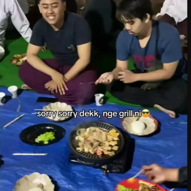 Bukan Nasi Kotak, Pengajian di Desa Sajikan Makanan ala Restoran Jepang