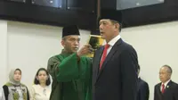 Letnan Jenderal Doni Monardo dilantik menjadi Sekjen Dewan Ketahanan Nasional (Wantannas) (Liputan6.com/ Putu Merta Surya Putra)