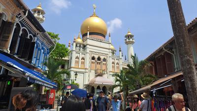 Masjid di Singapura Pangkas Khutbah Jumat Saat Kabut Asap Melanda