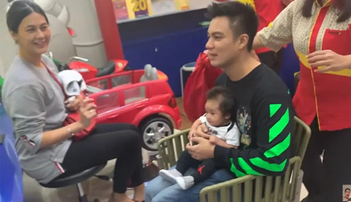 Baim Wong dan Paula Verhoeven (Youtube/Baim Paula)