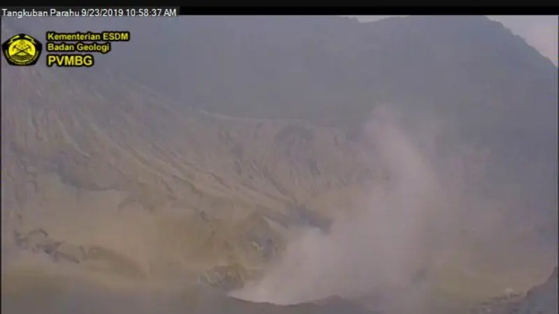 Erupsi Gunung Tangkuban Parahu