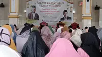 Ulama dari Palestina Syeikh Abdurrahman Riyadh Sawaqif mengisi kajian pada awal Ramadhan di Banjarnegara. (Foto: Heni Purwono untuk Liputan6.com)