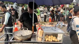 Cerita Pedagang di Demo DPR: Diskon Demi Rakyat hingga Rugi Akibat Sinyal Hilang