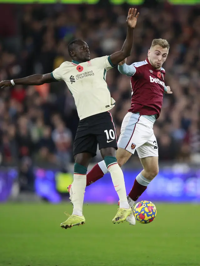 West Ham United Hajar Liverpool 3-2