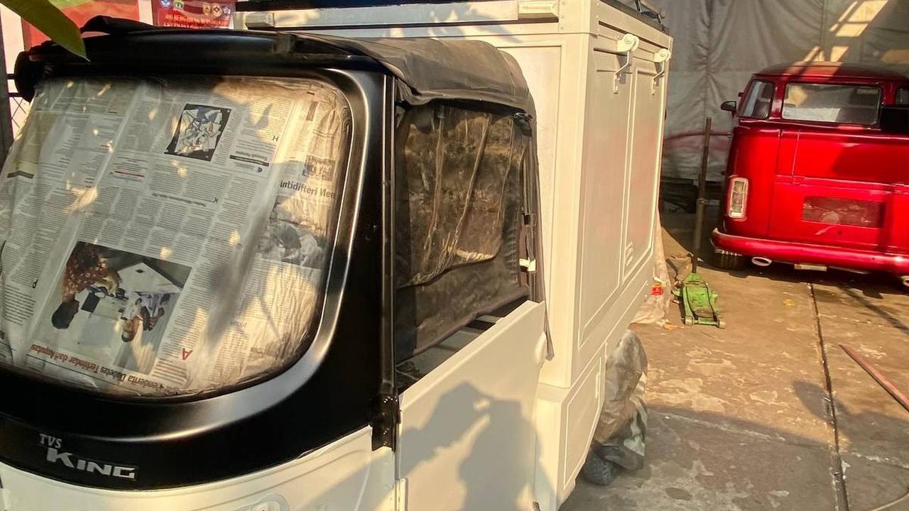 Unik Banget, Lika Liku Pria Putuskan Buka Usaha Kopi Pakai Bajaj Ini Curi Perhatian