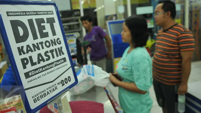 Pemerintah Siap Terapkan Kantong Plastik Berbayar