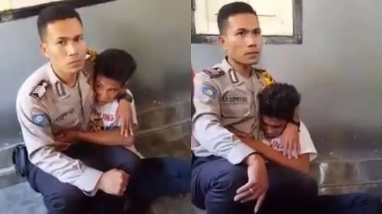 Tolong Pria yang Maling Ayam, Polisi Bak Superhero Banjir Pujian