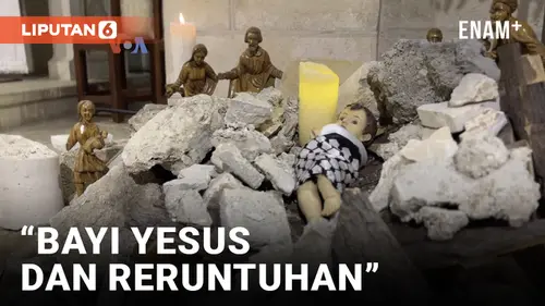 VIDEO: "Bayi Yesus dan Reruntuhan" Tandai Natal di Bethlehem
