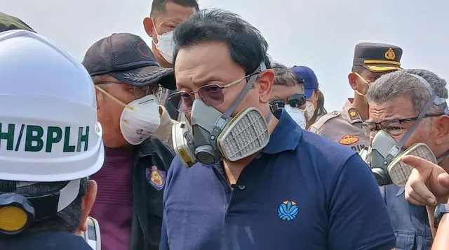 Drone Thermal Dikerahkan Bantu Deteksi Api di TPA Jatiwaringin