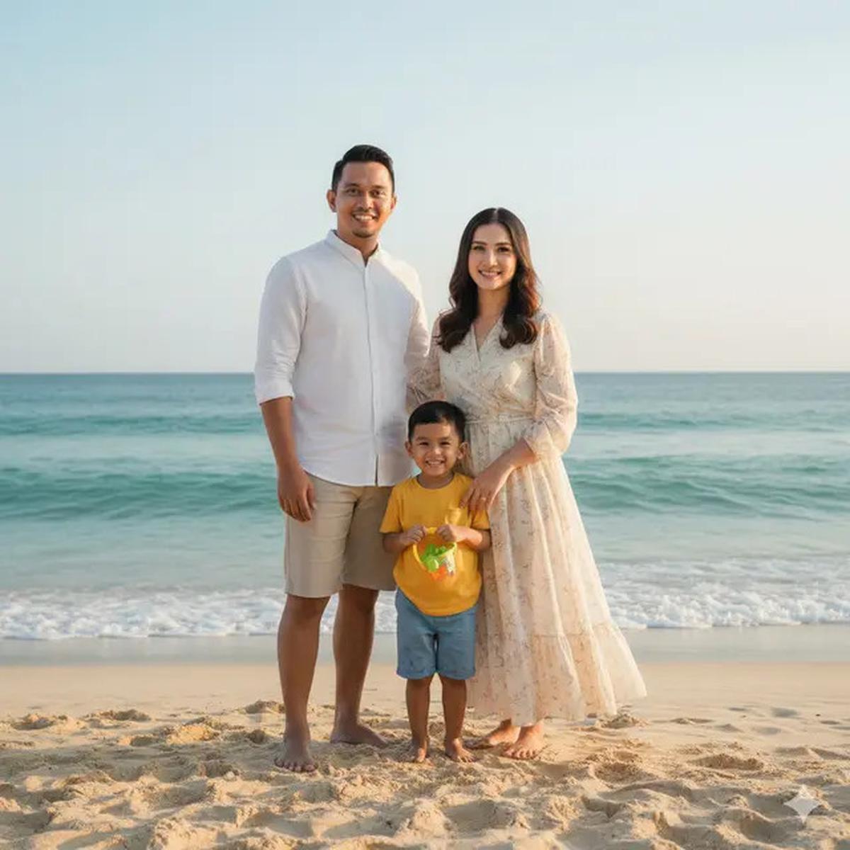 7 Ide Prompt Gemini AI Foto Keluarga Bertiga, Hasil Realistis &amp; Estetik Ala Photoshoot Profesional