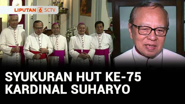 VIDEO: HUT ke-75 Kardinal Suharyo, PT Pos Indonesia Beri Hadiah Seri Perangko