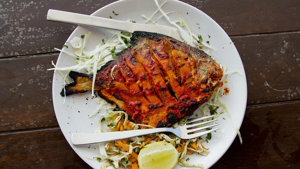 ikan bawal bakar