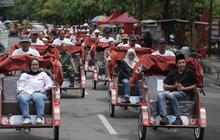 Becak Listrik dari Presiden, Harapan Baru bagi Para Penarik Lansia di Trenggalek