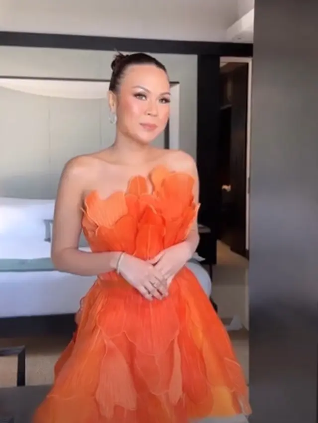 Tampilan Bold Vibrant Ketiga Kakak Ipar Jessica Mila di Resepsi Pernikahan Season Finale