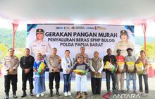 Polda Papua Barat Salurkan 30 Ton Beras SPHP, Jaga Stabilitas Harga Pangan di Manokwari