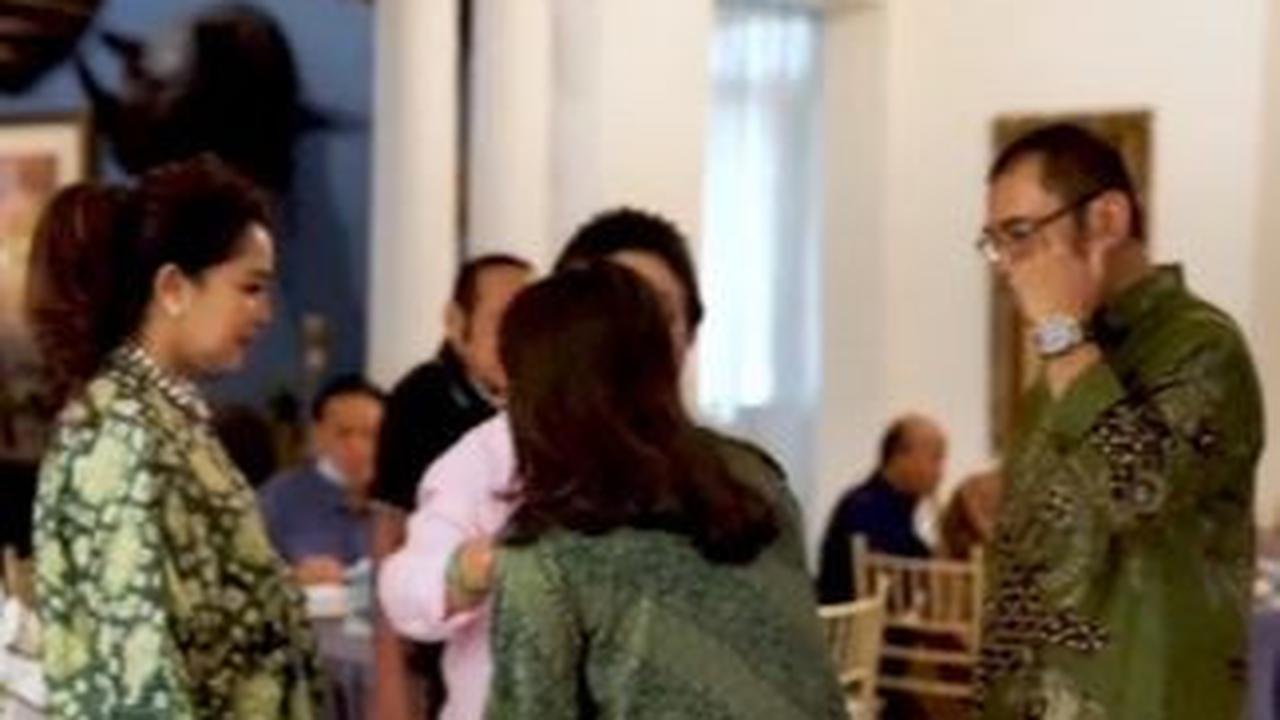 Bahkan, putri Bambang dan Mayangsari juga turut mendapat sambutan hangat.&nbsp;