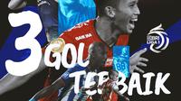 BRI Liga 1 - Ilustrasi 3 Gol Terbaik (Bola.com/Adreanus Titus)