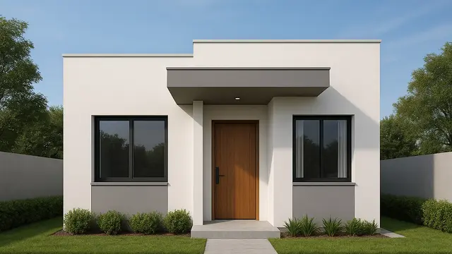 Rumah Sederhana 6x9 tapi Terlihat Mewah dengan Biaya Minim/ Image by AI