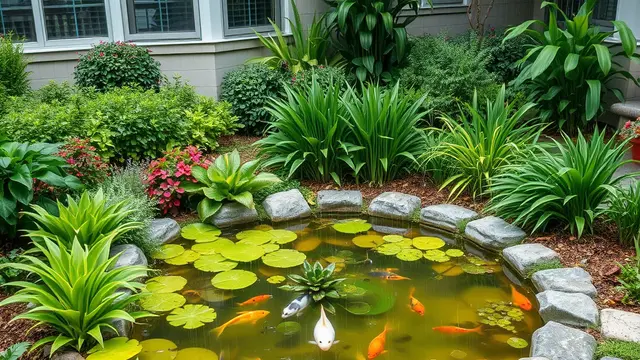 Kolam Ikan depan rumah
